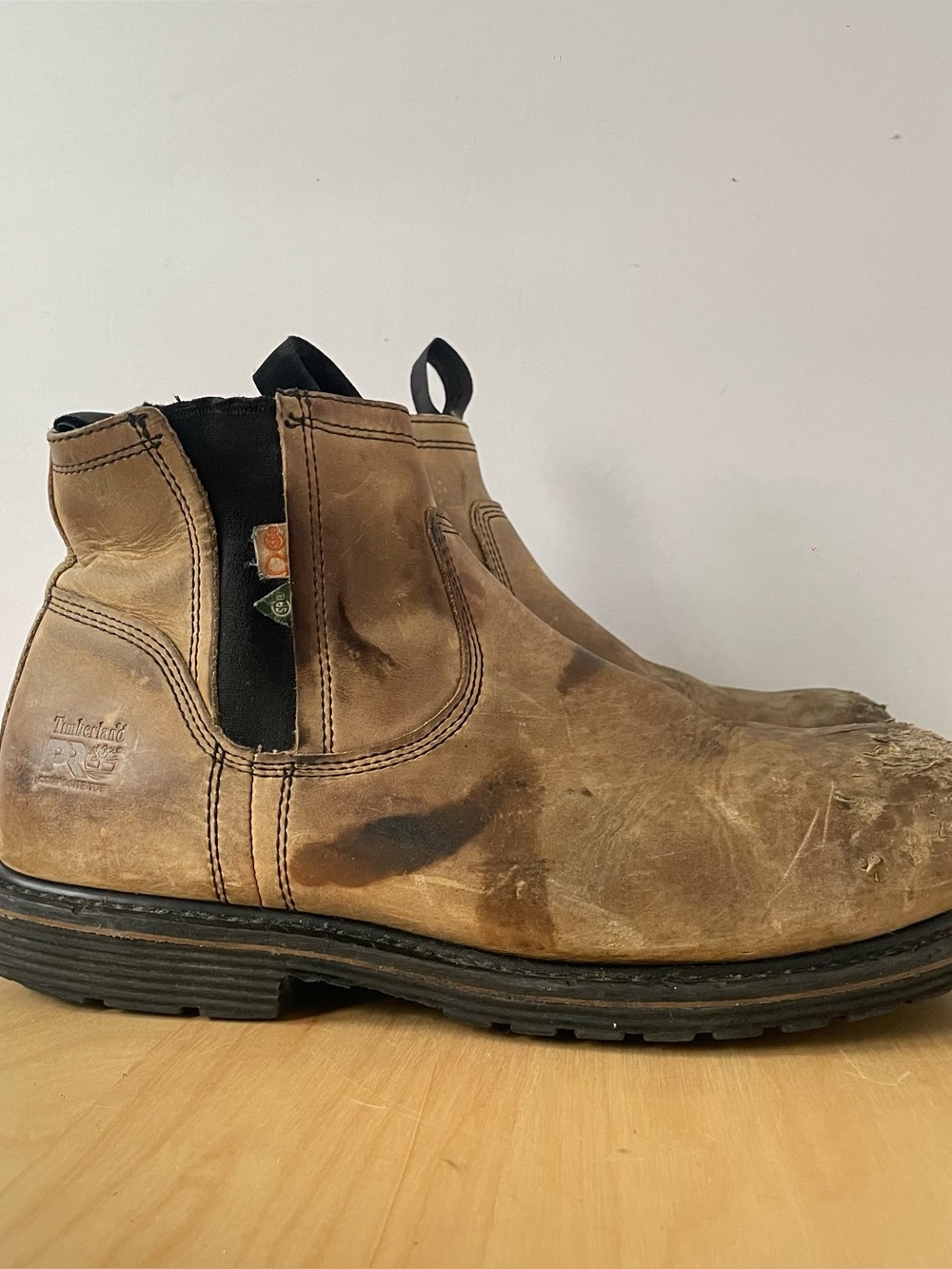 Timberland PRO Men's Millworks Chelsea Composite Safety Toe Work Boots | US 10W